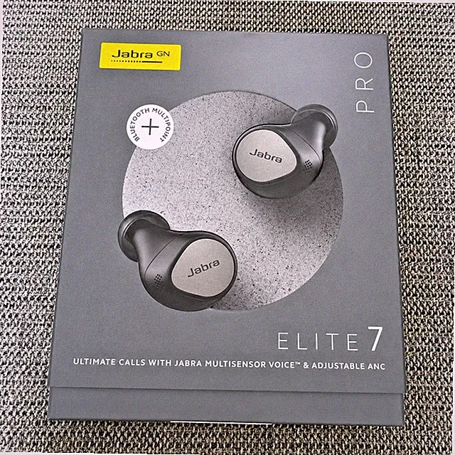 Jabra Elite 7 Pro Titanium Black True Wireless Earbuds ANC Multipoint Sealed JDM