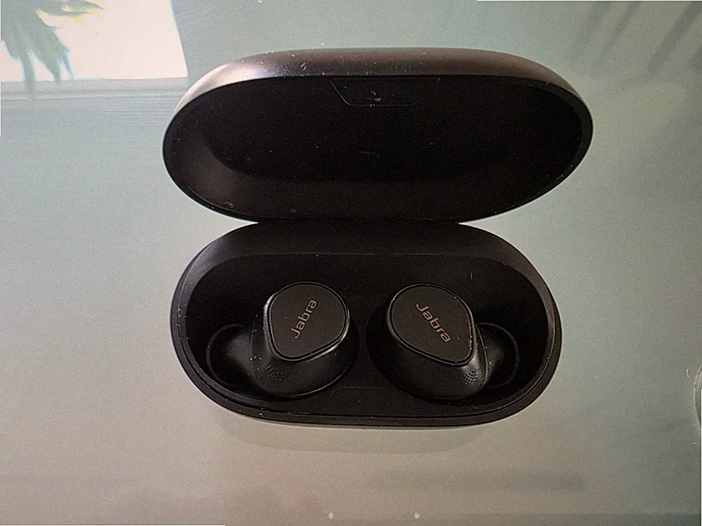 jabra elite 7 pro True Wireless In-ear Bluetooth Kopfhörer Titan/Schwarz
