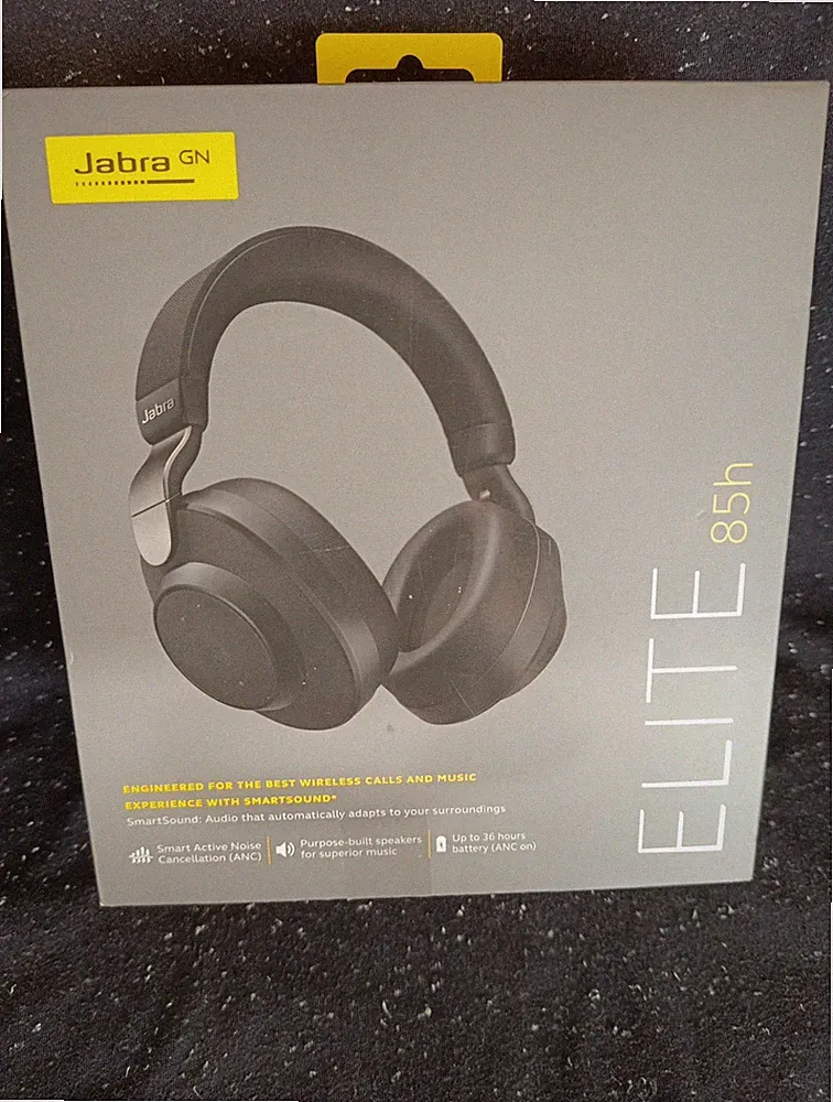 Jabra Elite 85 h Schwarz True Wireless In-Ear Bluetooth Kopfhörer mit ANC