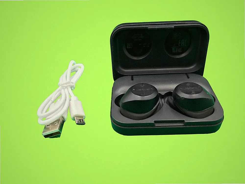 Jabra Elite Sport True Wireless Bluetooth In-Ear Kopfhörer Schwarz | Gebraucht