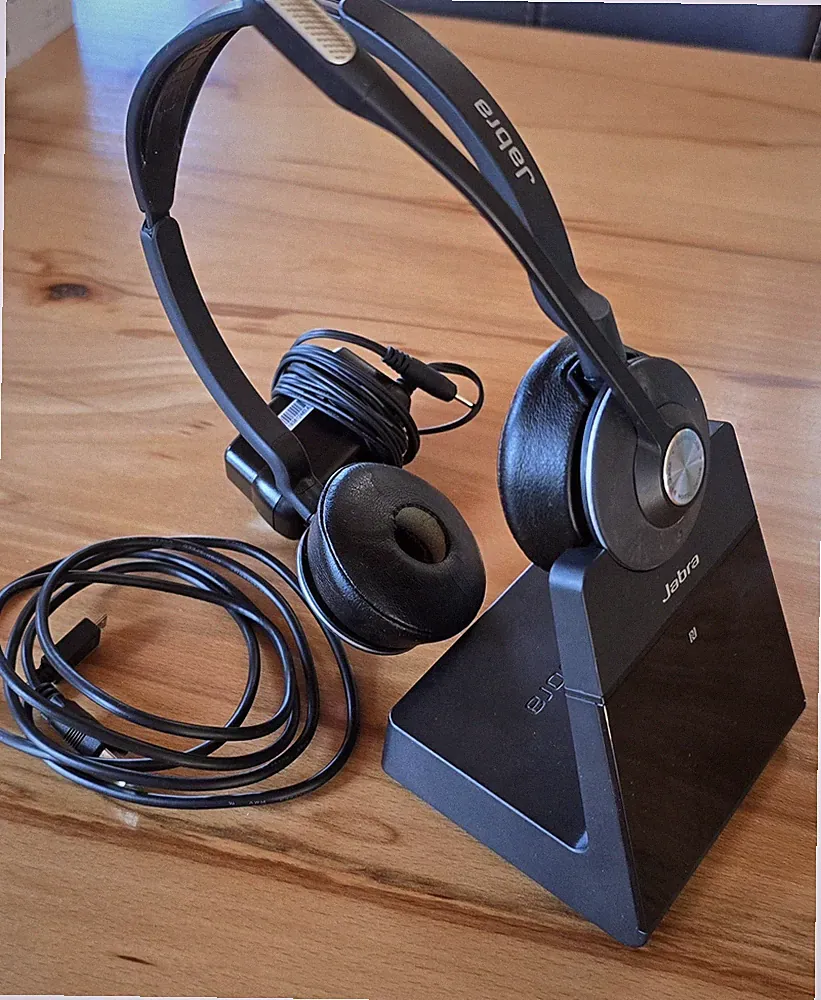Jabra Engage 65 Stereo Duo Headset, Dect/Usb/Telefon