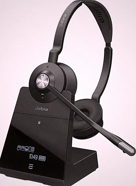 Jabra Engage 75 Stereo On-Ear Dect Headset mit Basisstation 9559-583-111