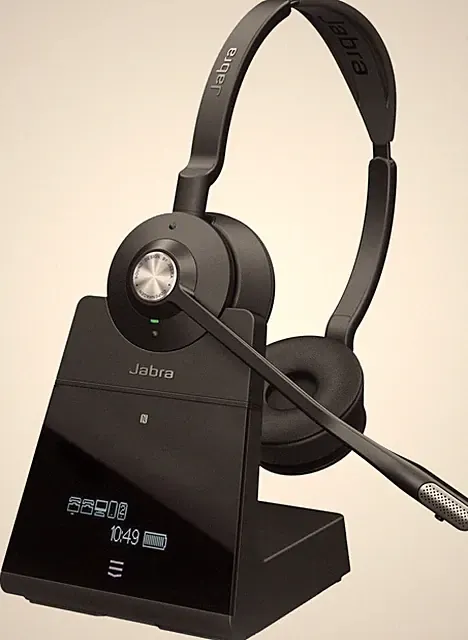 Jabra Engage 75 Stereo On-Ear Dect Headset mit Basisstation 9559-583-111