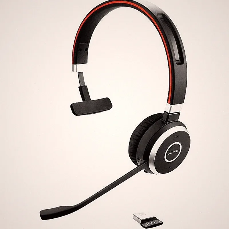 Jabra Evolve 65 SE MS Mono Headset Kopfhörer On-Ear Büro Headset - Wie Neu