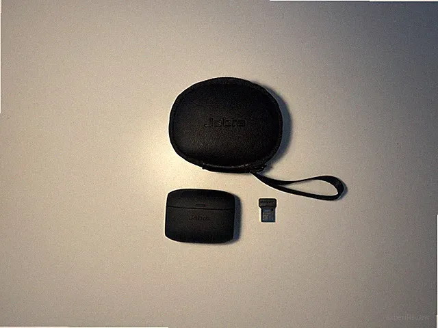 Jabra Evolve 65t Titan Black Cuffie Ohrhörer Mit Ladebox Und USB-Dongle