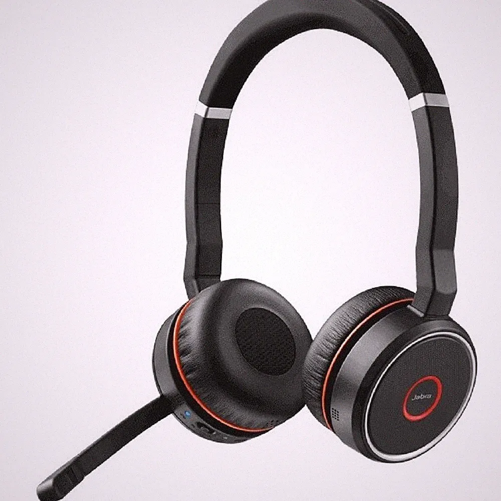 Jabra Evolve 75 MS Stereo On-Ear Kopfhörer - Schwarz (7599-842-109)