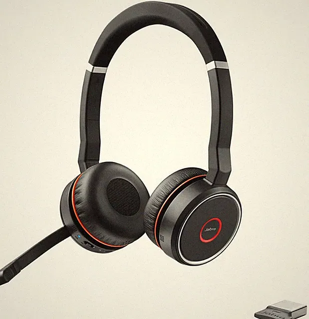 Jabra Evolve 75 SE MS Bluetooth Over-Ear Headset Hervorragend – Refurbished