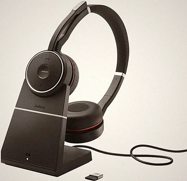 Jabra Evolve 75 Second Edition UC Telefon Headset Funk Bluetooth Stereo Schw811