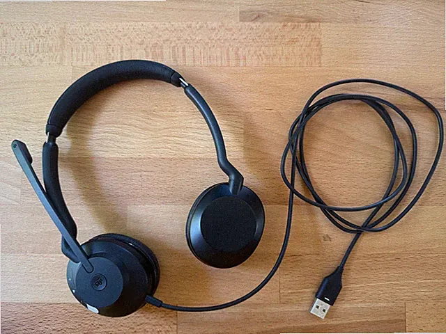 JABRA Evolve2 30 Headset Stereo schwarz Kopfhörer