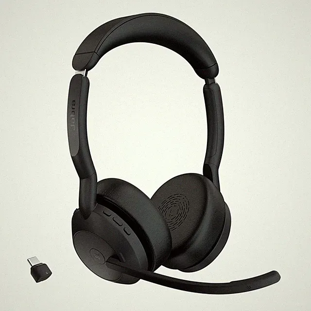 Jabra Evolve2 55 MS Stereo - Headset - On-Ear