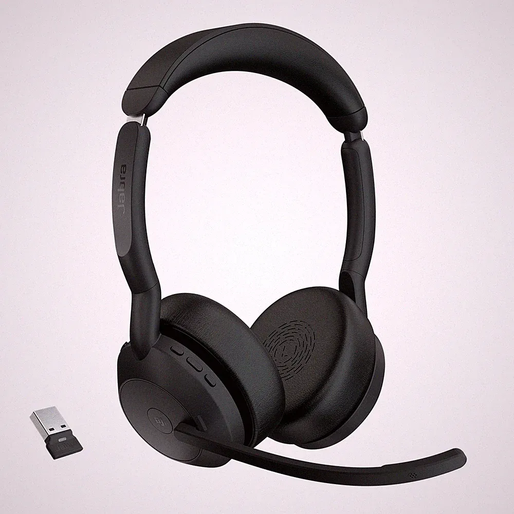 Jabra Evolve2 55 MS Stereo - Headset - On-Ear