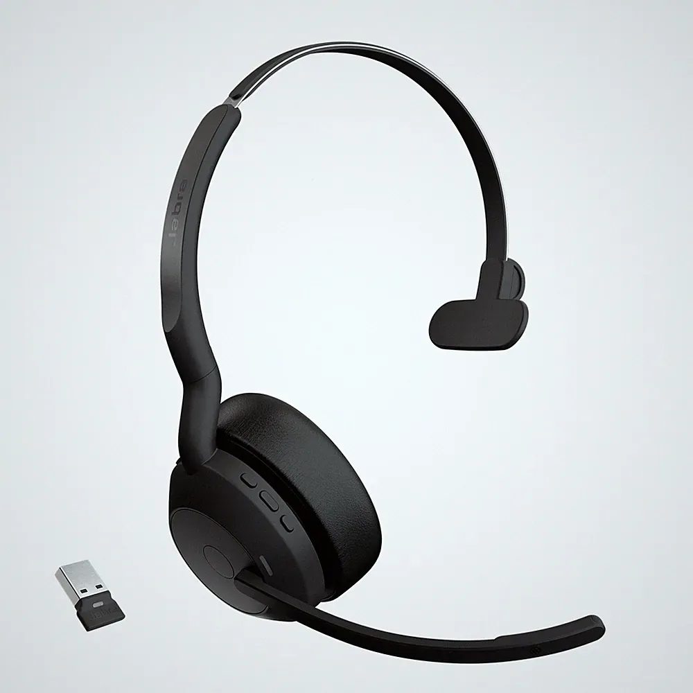Jabra Evolve2 55 UC Mono - Headset - On-Ear - Bluetooth