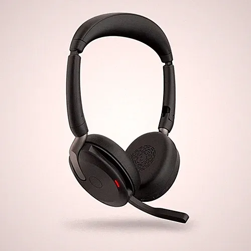 Jabra Evolve2 65 Flex Headset Kabelgebunden und kabellos Büro Pavillon Blue