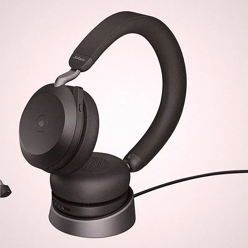 Jabra Evolve2 75 Telefon kabelgebundenes On Ear Kopfhörer Headset - Sehr Gut