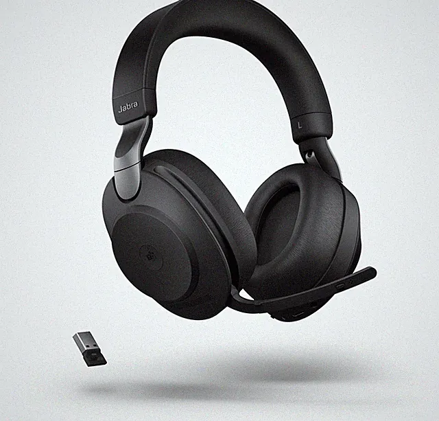 JABRA Evolve2 85 Stereo MS Bluetooth ANC LS black,37h Akkulaufzeit,BRANDNEU