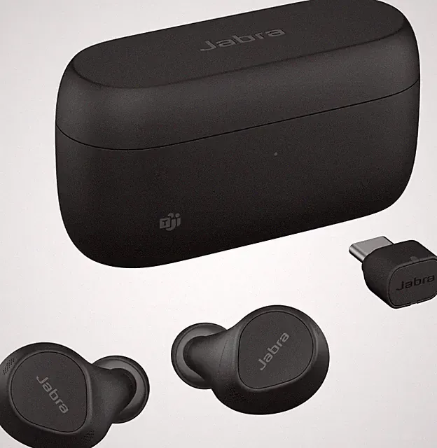 Jabra Evolve2 Buds True Wireless In-Ear-Bluetooth mit aktiver Geräuschunterdrück