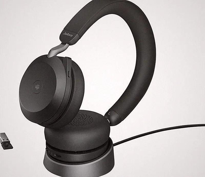 Jabra Evolve2 Telefon Over Ear Headset Kopfhörer Bluetooth - Sehr Gut