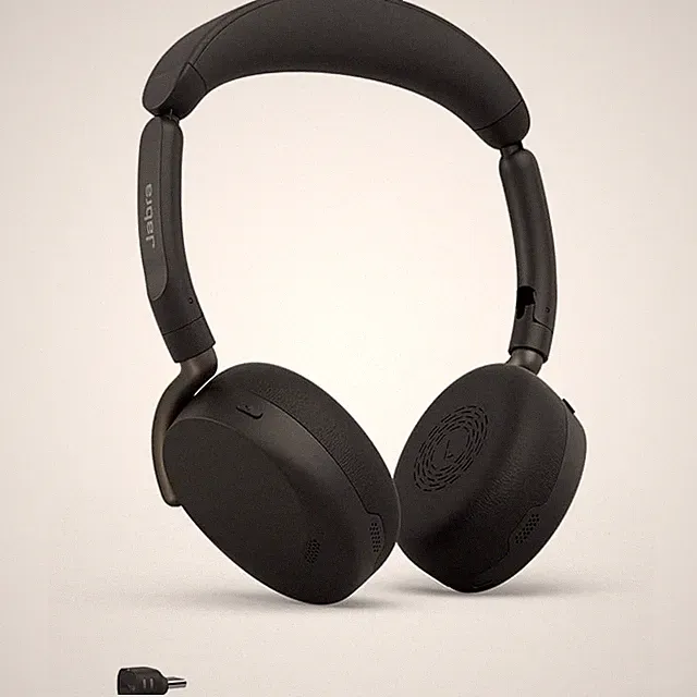 Jabra Evolve3 65 Flex Link390c UC Wireless Headset ANC USB-C Dual-Ear On-Ear 80h
