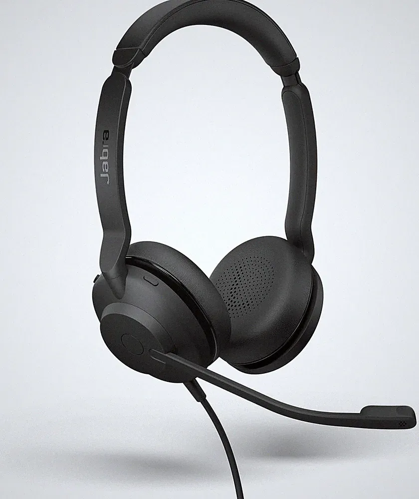 Jabra Kopfhörer Headset Connect 4h kabelgebunden USB-C Stereo schwarz