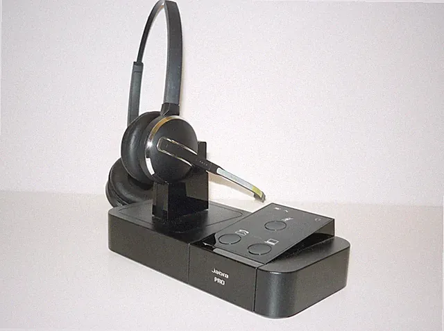 Jabra Pro 9450 - binaural - für Tischtelefon und PC - DECT