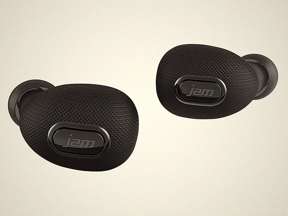 Jam Live True Wireless-Ohrhörer, 3 Stunden Spielzeit, Mikrofone, Bluetooth
