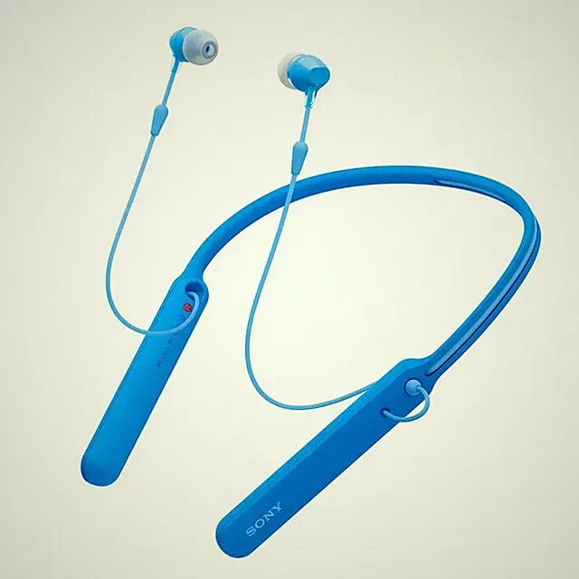 Japan NEU Sony WI-C400 Bluetooth In-Ear Wireless Kopfhörer Blau WI-C400 L