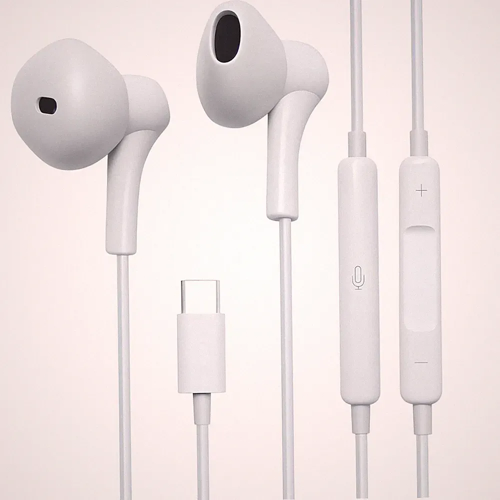 Jaym, USB-C In-Ear Kopfhörer mit Mikro 3-Tasten Steuerung präzise
