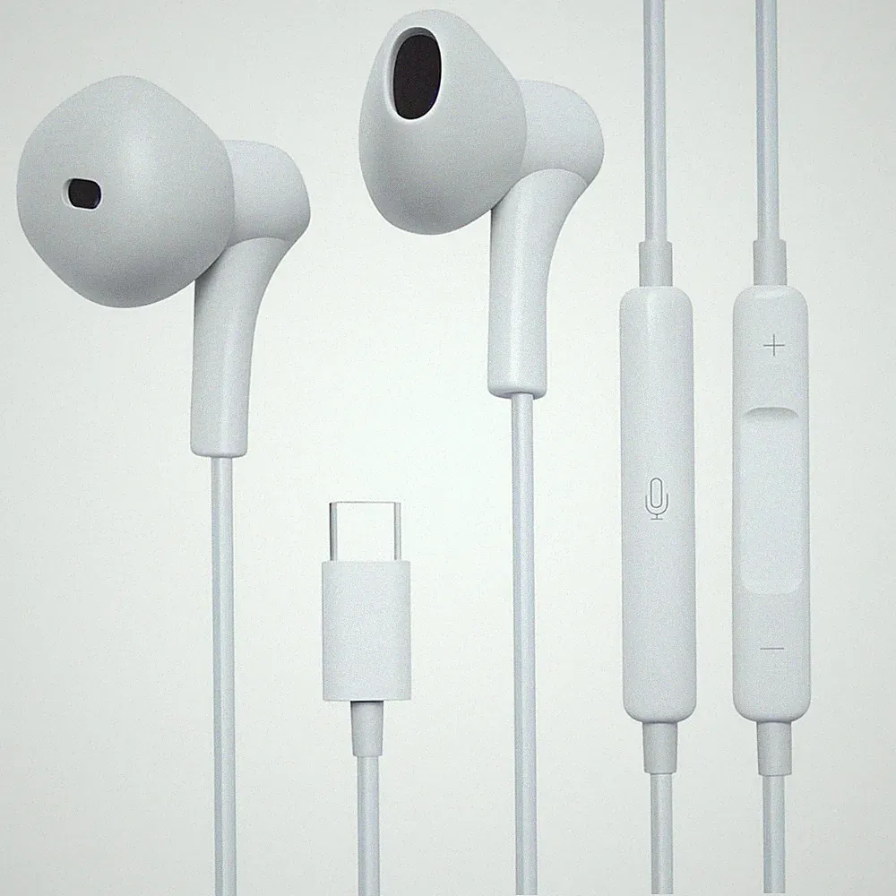 Jaym, USB-C In-Ear Kopfhörer mit Mikro 3-Tasten Steuerung präzise