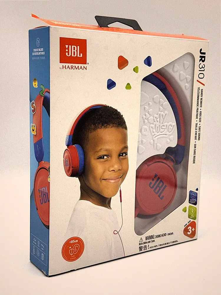JBL by HARMAN JR310 Kinder On-Ear Kopfhörer rot/blau