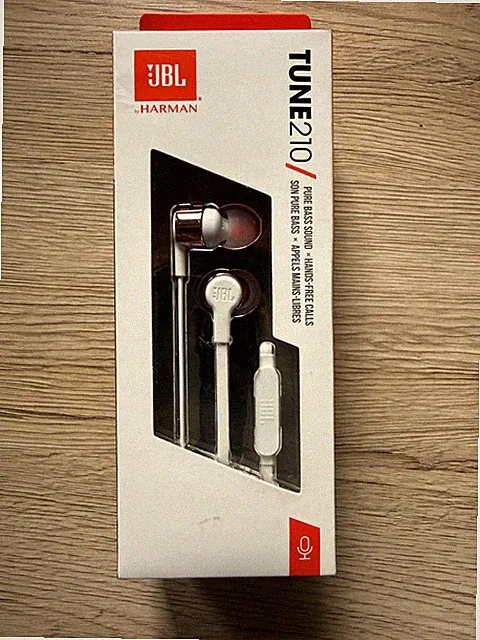 JBL by Harman Tune 210 Ohrhörer m. Freisprechfunktion (kabelgebunden) Pure Bass