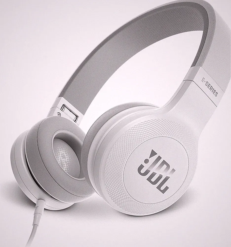 JBL E35 On-Ear Kopfhörer. 1-Tasten-Fernbedienung. Abnehmbares Mikrofonkabel. NEU
