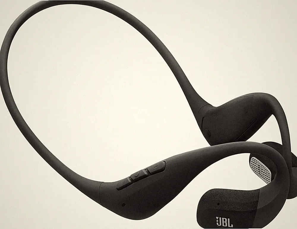 JBL Endurance Pace Open-Ear Kopfhörer Bluetooth IP68 10h Schwarz/Grau neuwertig