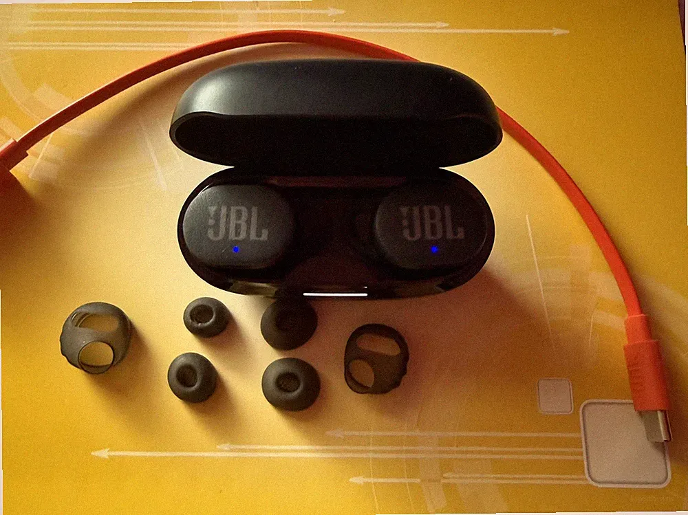 JBL Endurance Race 2 TWS In-Ear Sport Kopfhörer Schwarz ANC IP68 Ladecase