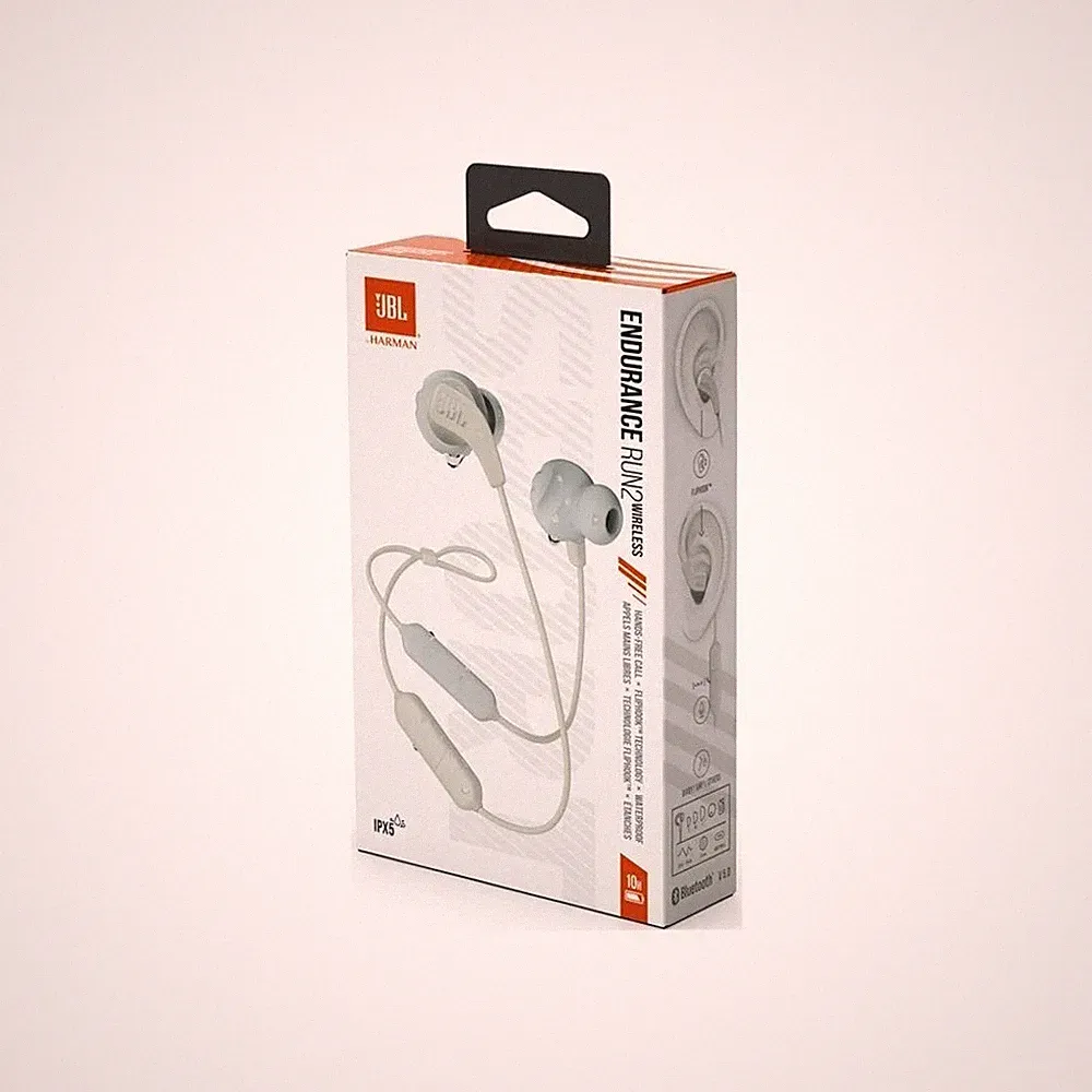 JBL Endurance Run 2 Wireless In-Ear Sport-Kopfhörer Weiß
