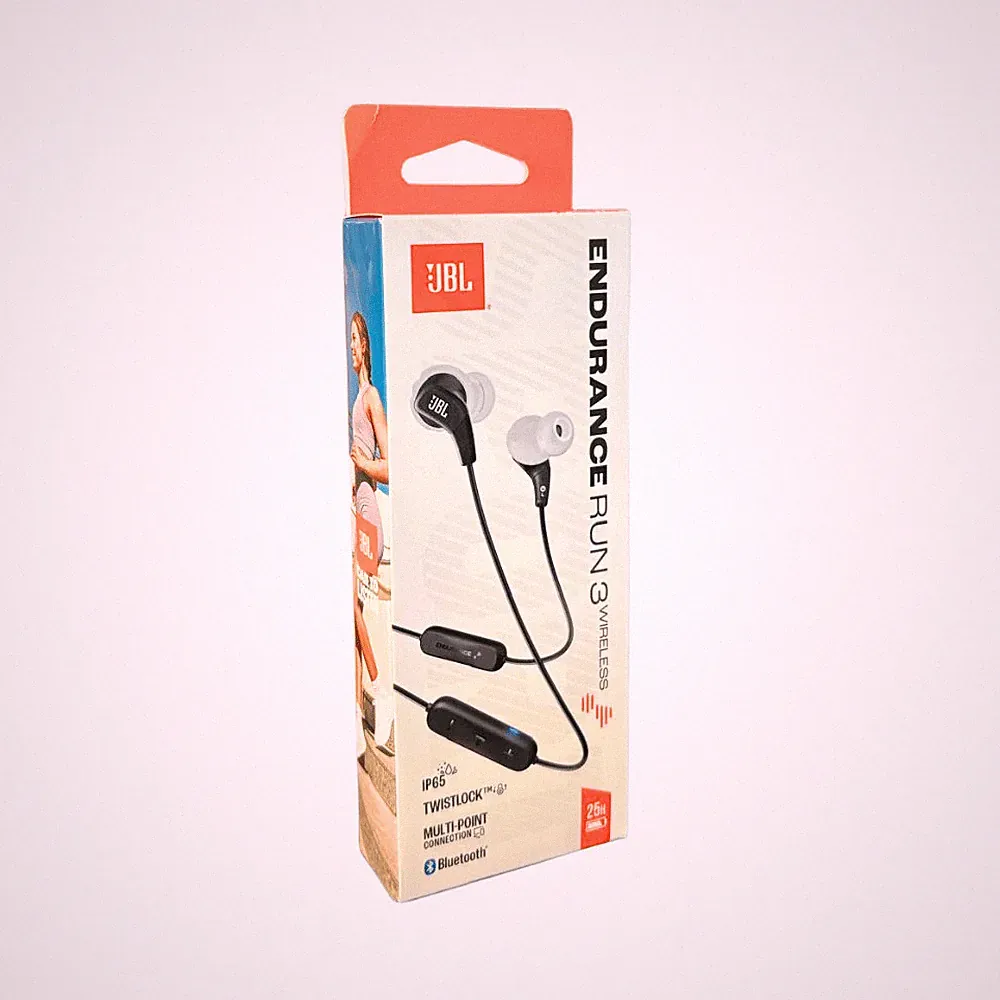 JBL Endurance Run 3 Wireless Sport Kopfhörer - schwarz-grau