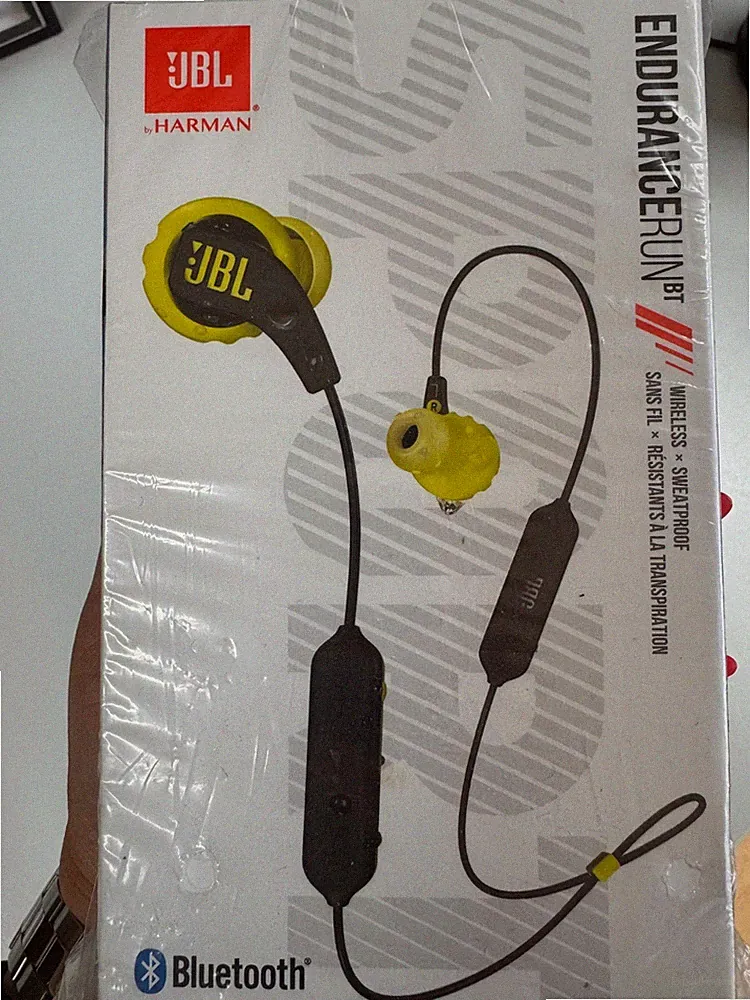 JBL Endurance Run,In-ear Kopfhörer Bluetooth Schwarz/Gelbn NEU!Original verpackt