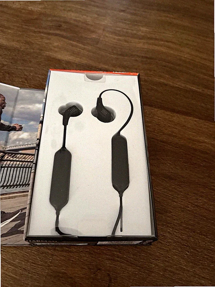 JBL Endurance RUNBT In-Ear-Kopfhörer Bluetooth Nackenbügel schwarz, wasserfest