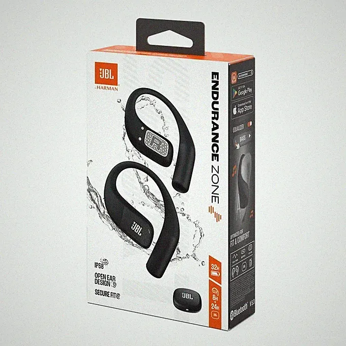 JBL Endurance Zone Schwarz Sport Kopfhörer