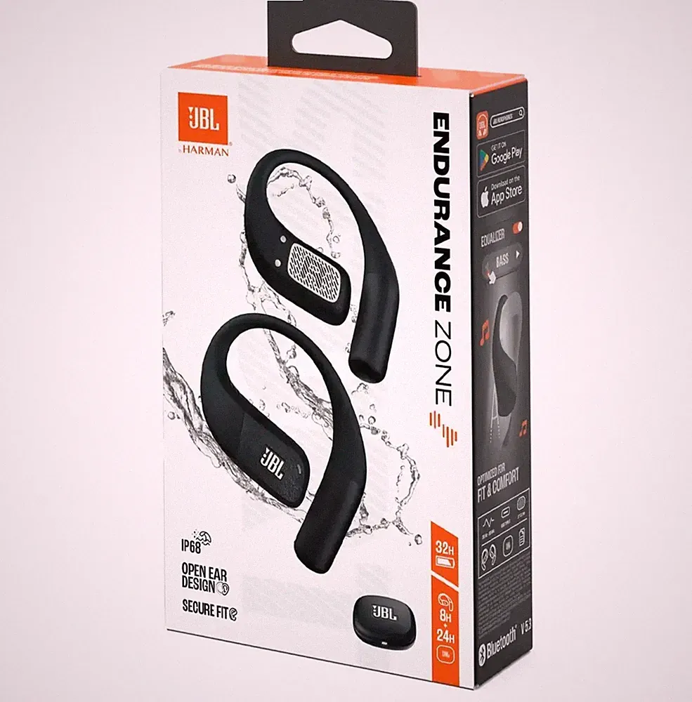 JBL Endurance Zone Sport-Kopfhörer Schwarz/Grau ✅ NEU ✅ OVP ✅BLITZVERSAND