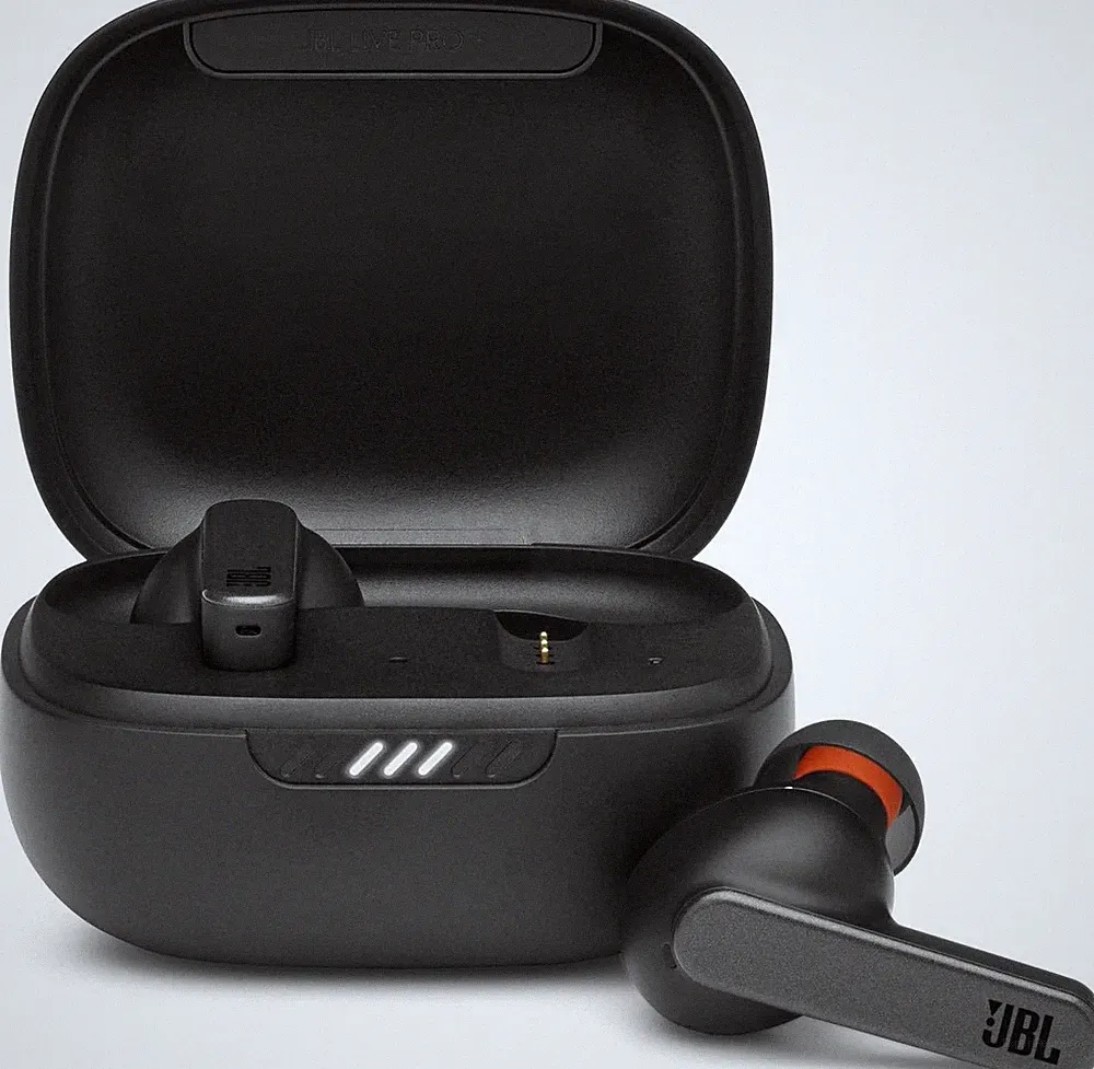 JBL In-Ear Kopfhörer LIVE PRO (TWS, Bluetooth, Noise-Cancelling, schwarz)