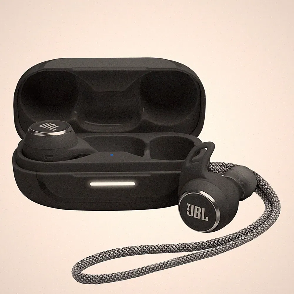 JBL In-Ear-Ohrhörer Reflect Aero Bluetooth Schwarz Wasserdicht 8h Akku