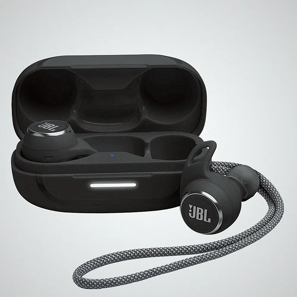 JBL In-Ear-Ohrhörer Reflect Aero Bluetooth Schwarz Wasserdicht 8h