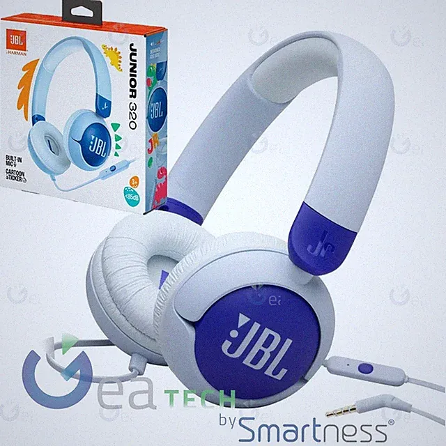 JBL JR 320 Kinder On-Ear Kopfhörer Mit Kabel 3,5 mm Klinke BLU