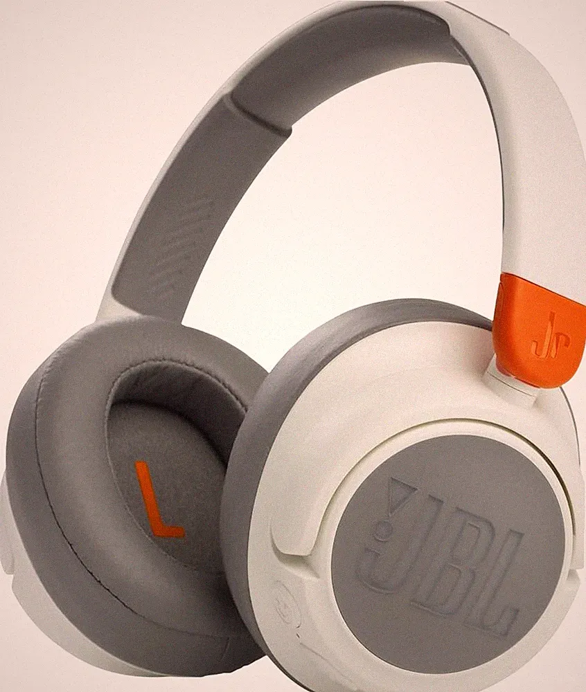 JBL JR 460NC Bluetooth Kinder Over-Ear Kopfhörer ANC Weiß Safe Sound 30h
