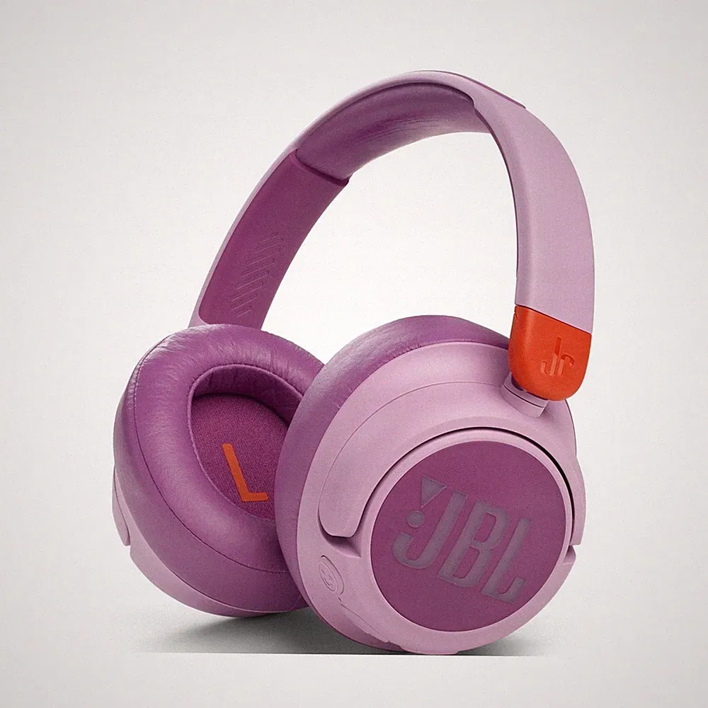 JBL JR 460NC – kabellose Over-Ear-Kopfhörer für Kinder, rosa