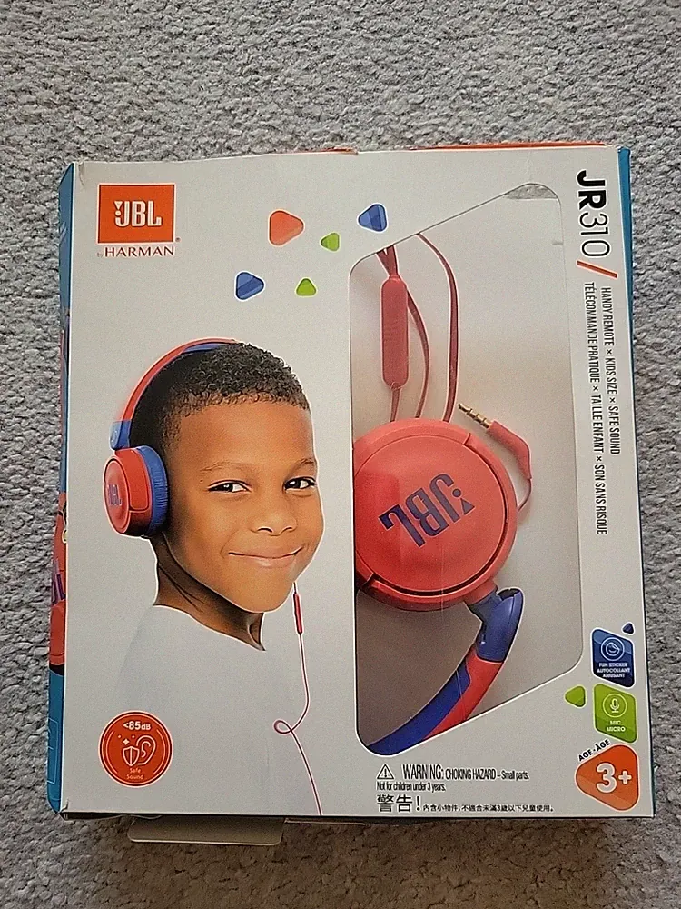 JBL Jr310 Kinder On-Ear Kopfhörer - Rot/Blau