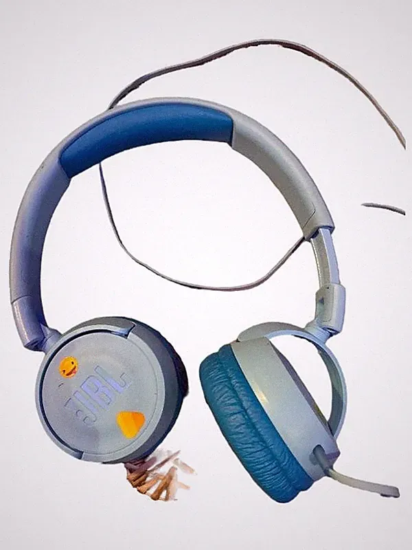 JBL JR310 Kinderkopfhörer Blau On-Ear-Kopfhörer kabelgebunden