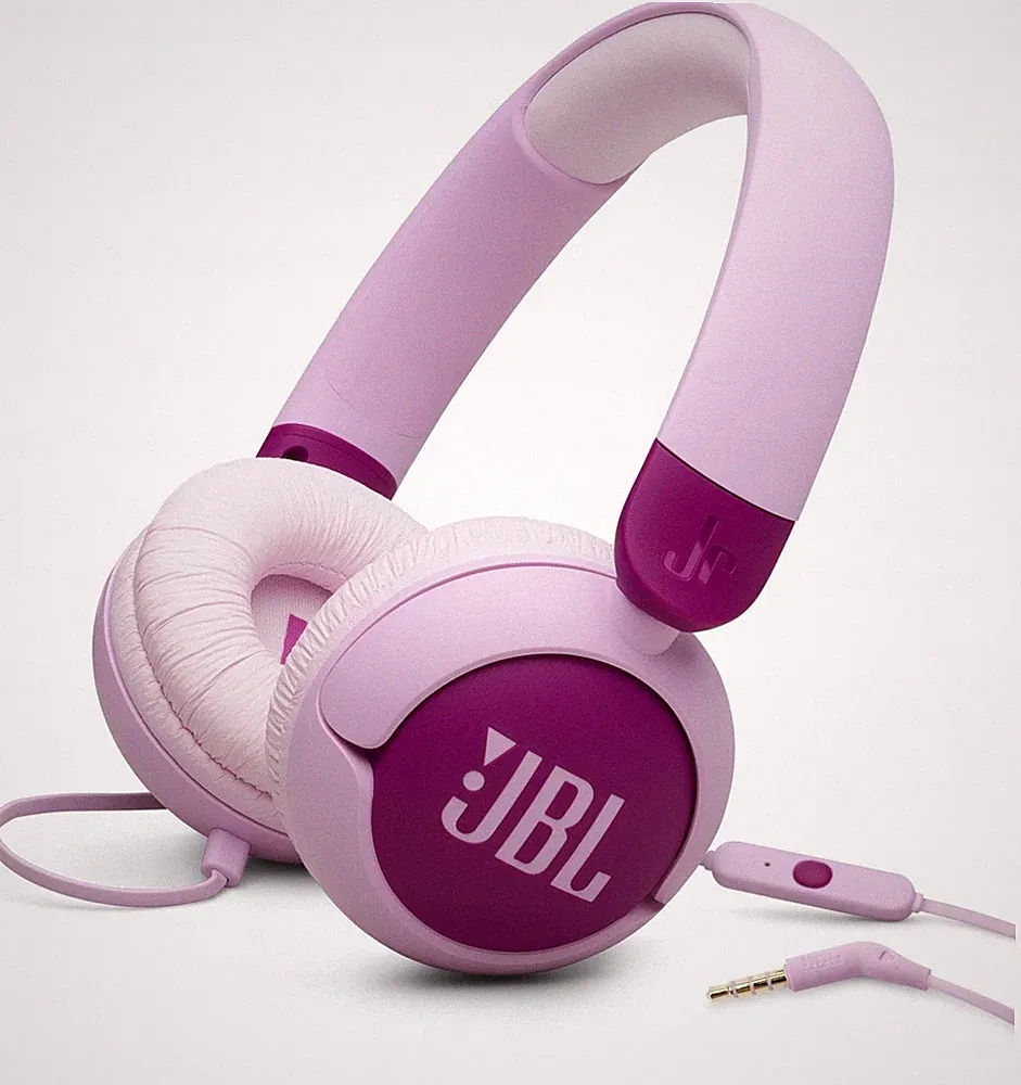 JBL Junior 320 kabelgebundene On-Ear Kinder-Kopfhörer Purple