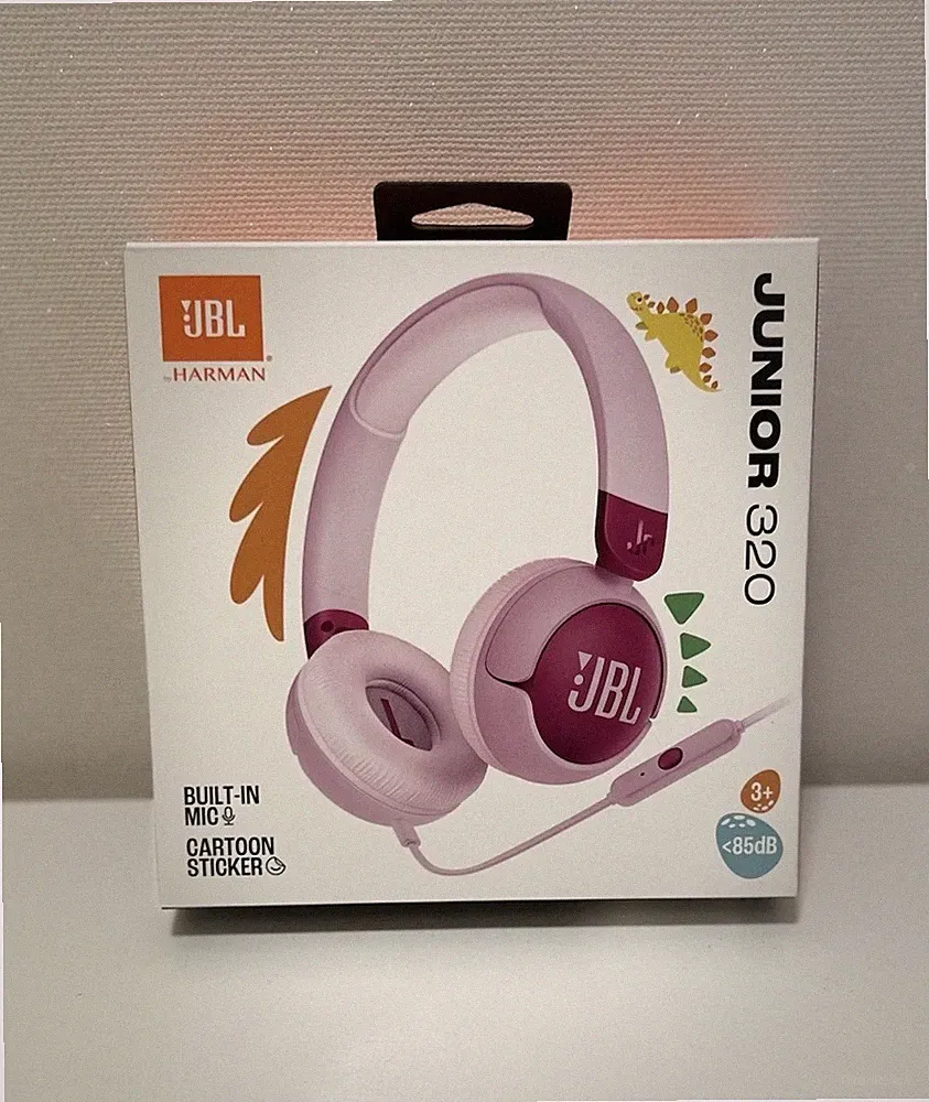 JBL JUNIOR 320 purple Over-Ear Kopfhörer für Kinder Neu OVP