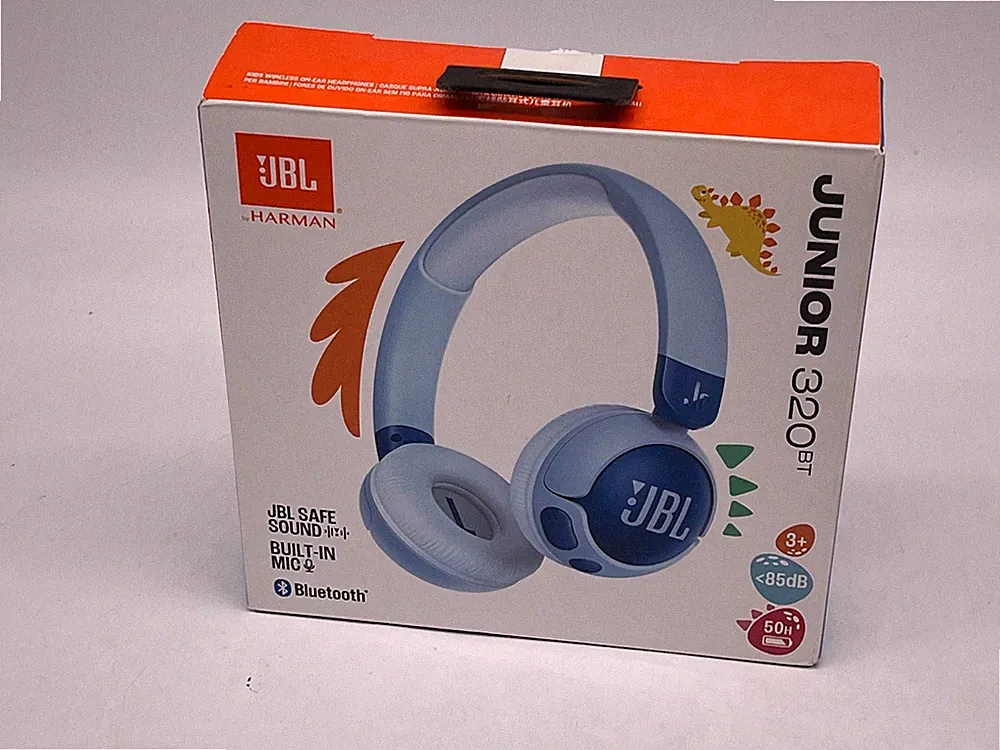 JBL Junior 320BT, On-ear Kopfhörer Bluetooth Blau #TK765A
